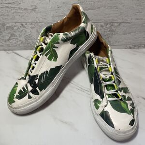 Zara Tropical Palm Leaf Sneakers Size EU 39 or US 8